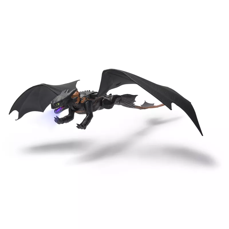 Figura de ação Spinmaster Ultimate Plasma Blast Toothless 25 polegadas asas luz e som, a partir dos 4 anos