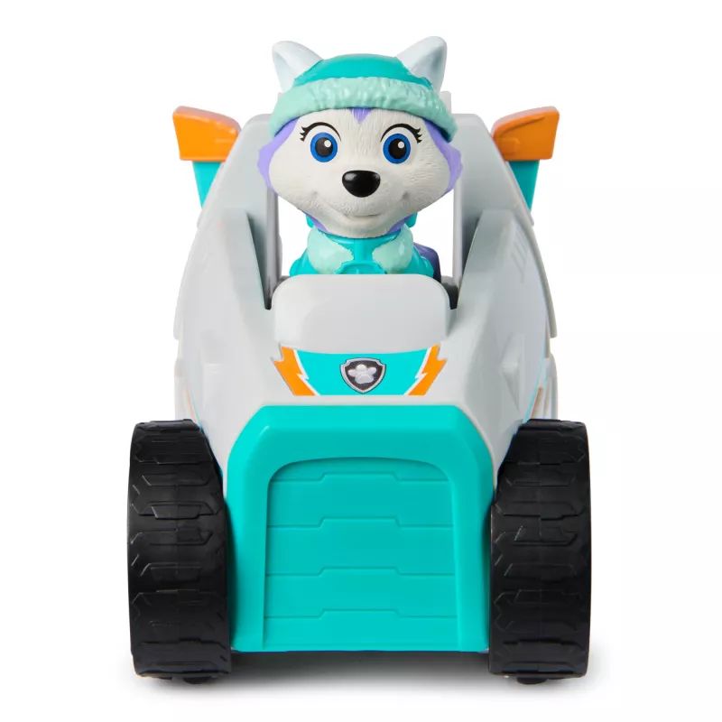 Veículo Spinmaster PAW Patrol Limpa-neves da Everest – plástico, para crianças a partir dos 3 anos, turquesa/branco