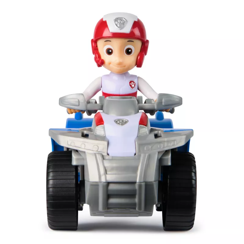 PAW Patrol, veículo de brincar ATV do Ryder com figura de ação colecionável, brinquedo infantil de orientação sustentável para rapazes e raparigas a partir dos 3 anos
