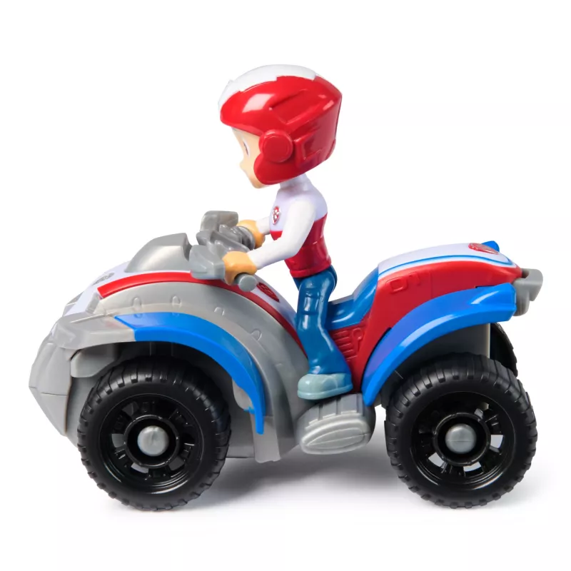 PAW Patrol, veículo de brincar ATV do Ryder com figura de ação colecionável, brinquedo infantil de orientação sustentável para rapazes e raparigas a partir dos 3 anos