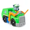 PAW Patrol, camião de reciclagem do Rocky, carro de brincar com figura de ação colecionável, brinquedo sustentável para rapazes e raparigas a partir dos 3 anos