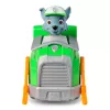PAW Patrol, camião de reciclagem do Rocky, carro de brincar com figura de ação colecionável, brinquedo sustentável para rapazes e raparigas a partir dos 3 anos