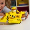PAW Patrol, o bulldozer do Rubble, camião de brincar com figura de ação colecionável, brinquedo infantil com preocupações de sustentabilidade para rapazes e raparigas a partir dos 3 anos