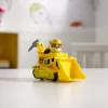 PAW Patrol, o bulldozer do Rubble, camião de brincar com figura de ação colecionável, brinquedo infantil com preocupações de sustentabilidade para rapazes e raparigas a partir dos 3 anos