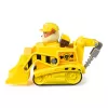 PAW Patrol, o bulldozer do Rubble, camião de brincar com figura de ação colecionável, brinquedo infantil com preocupações de sustentabilidade para rapazes e raparigas a partir dos 3 anos