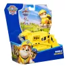 PAW Patrol, o bulldozer do Rubble, camião de brincar com figura de ação colecionável, brinquedo infantil com preocupações de sustentabilidade para rapazes e raparigas a partir dos 3 anos