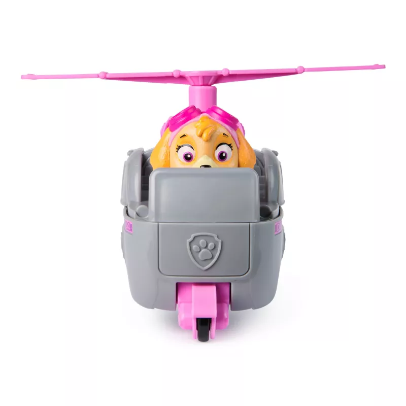 PAW Patrol, o helicóptero da Skye, veículo de brincar com figura colecionável, brinquedo infantil de produção sustentável para rapazes e raparigas a partir dos 3 anos