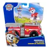 PAW Patrol, o carro de bombeiros do Marshall, veículo de brincar com figura de ação colecionável, brinquedo infantil de produção sustentável para rapazes e raparigas a partir dos 3 anos