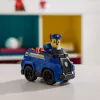 PAW Patrol, o carro de intervenção do Chase, carro de brincar com figura colecionável, brinquedo infantil sustentável para rapazes e raparigas a partir dos 3 anos