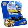 PAW Patrol, o carro de intervenção do Chase, carro de brincar com figura colecionável, brinquedo infantil sustentável para rapazes e raparigas a partir dos 3 anos