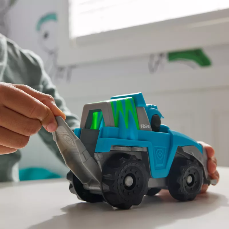 Veículo Spin Master PAW Patrol Rex’s Dinosaur Rescue Vehicle — plástico, para crianças a partir dos 3 anos