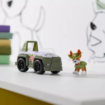 Veículo PAW Patrol Tracker’s Jungle Rescue Vehicle verde plástico