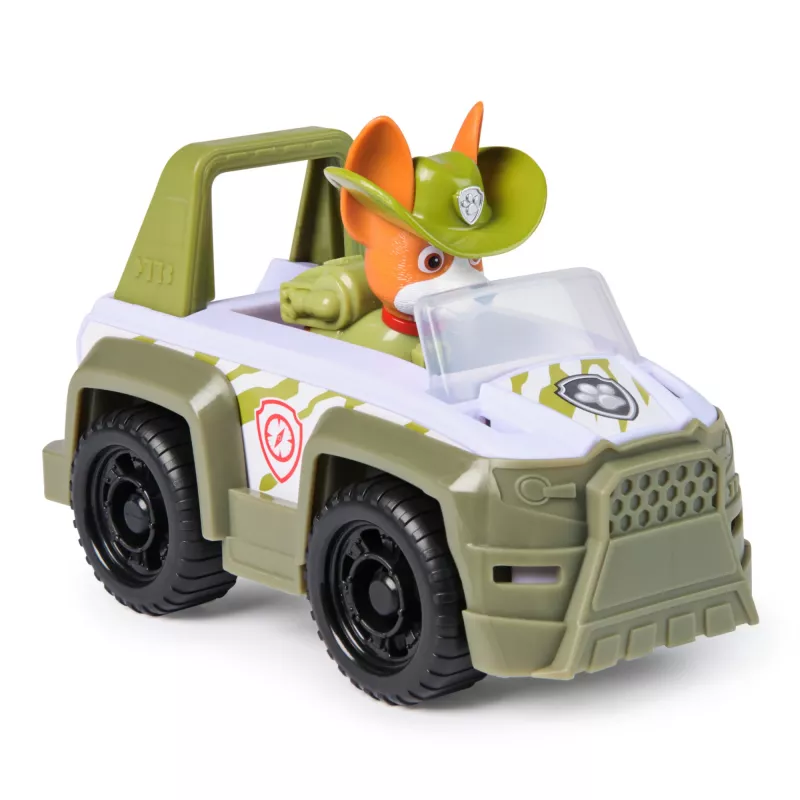 Veículo PAW Patrol Tracker’s Jungle Rescue Vehicle verde plástico