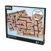 BRIO 34030 Labyrinth placas de substituição (2 un.), jogo de destreza, castanhas/pretas, a partir dos 6 anos
