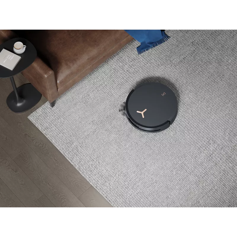 Robô aspirador Ecovacs Deebot X8 Pro Omni, preto, saco de pó 0,22 L, autonomia 145 min, Li-Ion 6400 mAh