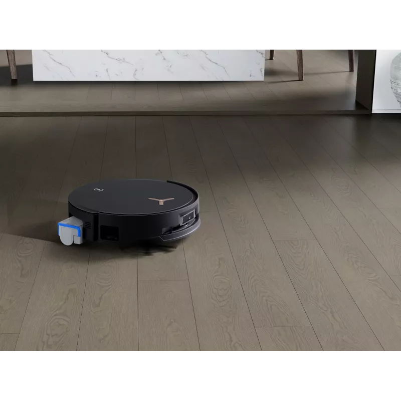 Robô aspirador Ecovacs Deebot X8 Pro Omni, preto, saco de pó 0,22 L, autonomia 145 min, Li-Ion 6400 mAh