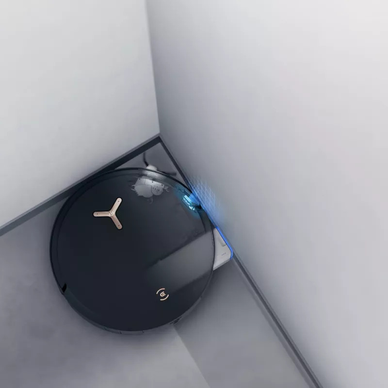 Robô aspirador Ecovacs Deebot X8 Pro Omni, preto, saco de pó 0,22 L, autonomia 145 min, Li-Ion 6400 mAh