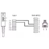 Cabo TAE-F para DSL/VDSL Goobay 51233
