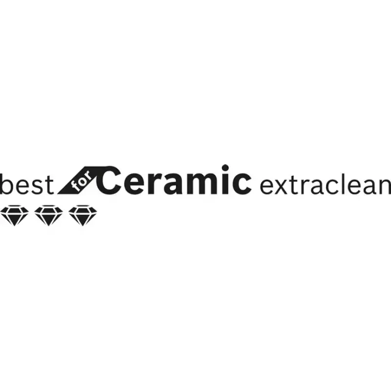 Bosch Best for Ceramic Extra Clean Turbo disco de corte diamantado, 125 mm, furo de 22,23 mm