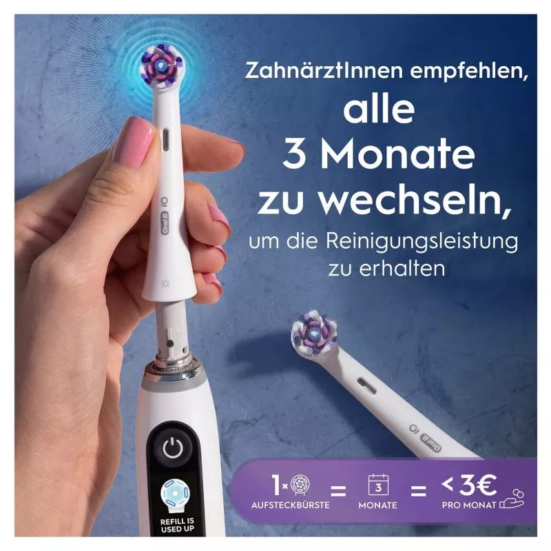 Cabeça de escova de dentes Oral-B 373210 2 unidades branco