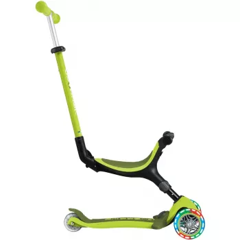 Trotinete GLOBBER Go-Up Active Lights — altura ajustável, luzes LED, lima