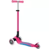 Trotinete compacta GLOBBER Primo Foldable Plus Lights – rosa/azul-claro
