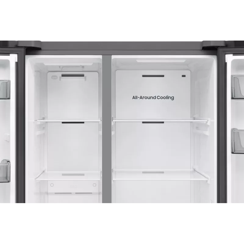 Frigorífico side-by-side Samsung Series 6 RS70F65QEF de instalação livre 659 L preto