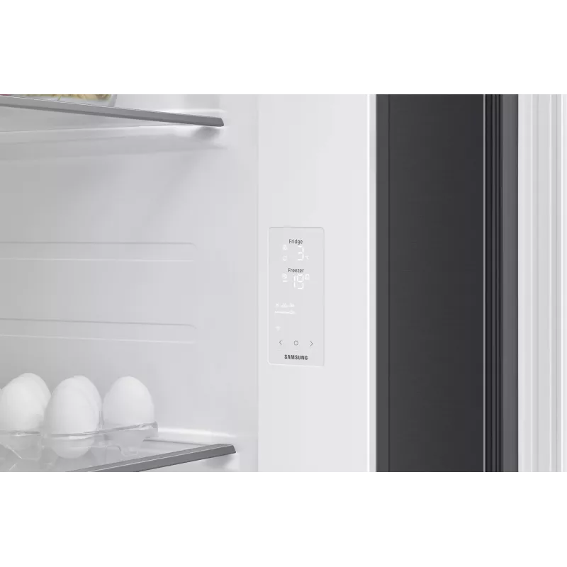 Frigorífico side-by-side Samsung RS80F64KEF de instalação livre 640 L preto