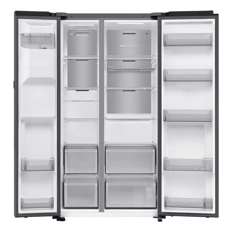 Frigorífico side-by-side Samsung Series 9 RS90F64EDT de instalação livre 621 L aço inoxidável