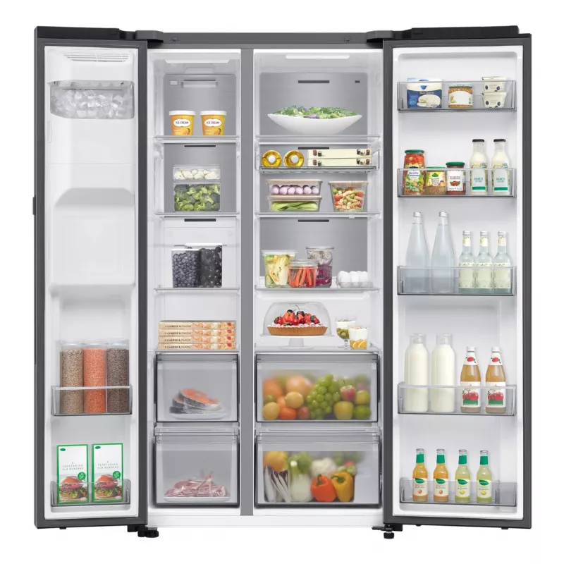 Frigorífico side-by-side Samsung Series 9 RS90F64EDT de instalação livre 621 L aço inoxidável