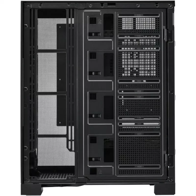 Caixa de computador Big-Tower Fortron FSP U500-B em preto