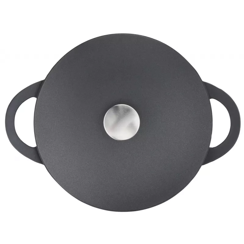 Frigideira Tefal Trattoria E2187274 redonda preta alumínio 28 cm