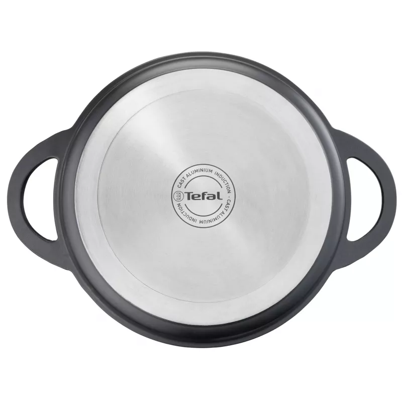 Frigideira Tefal Trattoria E2187274 redonda preta alumínio 28 cm