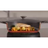 Frigideira Tefal Trattoria E2187274 redonda preta alumínio 28 cm