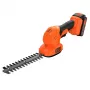 Corta-sebes Black & Decker BCSS18D1-QW 18V bateria