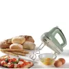Batedeira Ariete 1548 Mixer Vintage, 450W, 5 velocidades, função turbo, 2 batedores, verde
