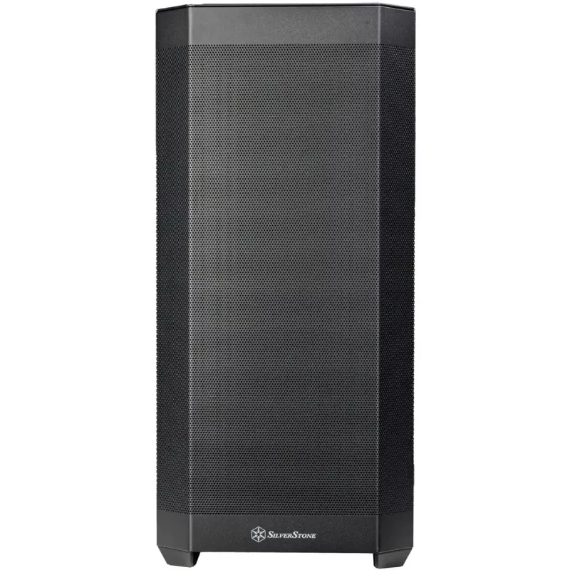 Caixa de computador Silverstone Technology SETA H2, ATX, preta
