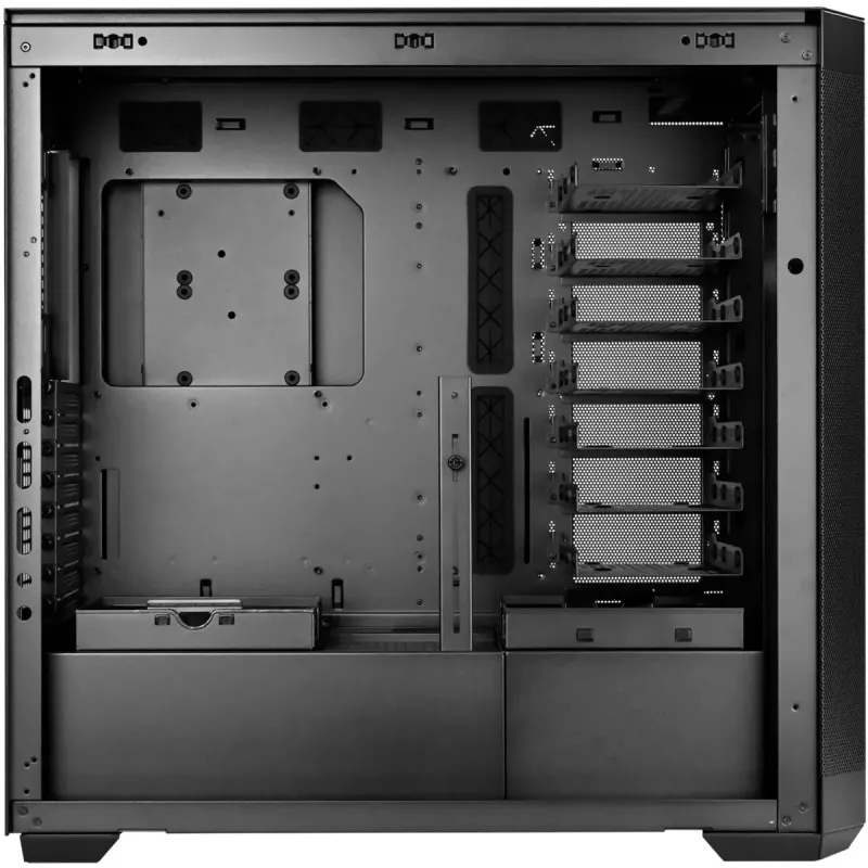 Caixa de computador Silverstone Technology SETA H2, ATX, preta