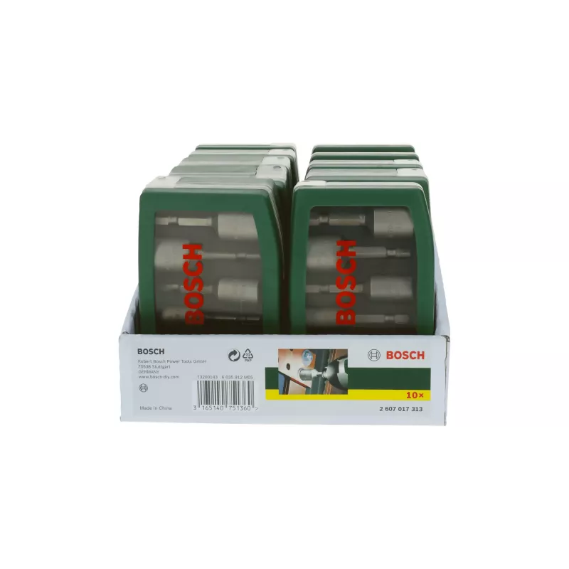 Bosch conjunto de chaves de caixa/soquetes de 6 peças (2 607 017 313)