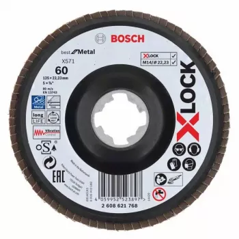Disco de rebarbar Bosch X571 Best for Metal