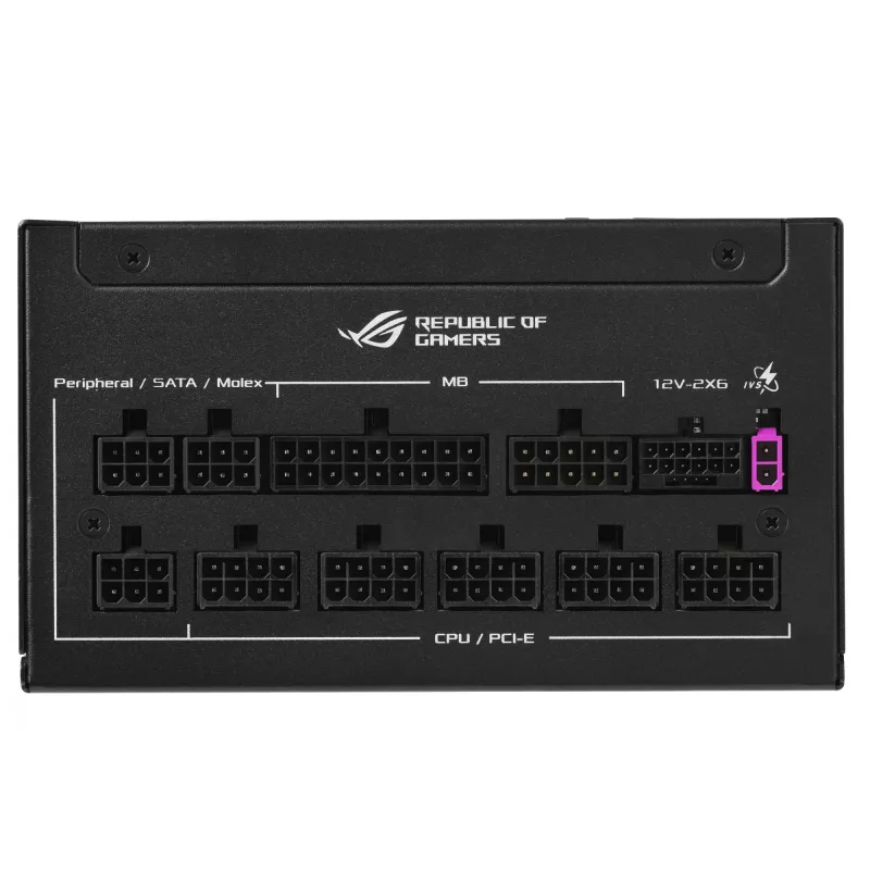 Fonte de alimentação ASUS ROG -STRIX-850P-GAMING 850 W 20+4 pin ATX ATX preta