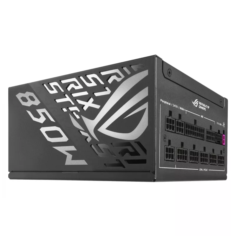 Fonte de alimentação ASUS ROG -STRIX-850P-GAMING 850 W 20+4 pin ATX ATX preta
