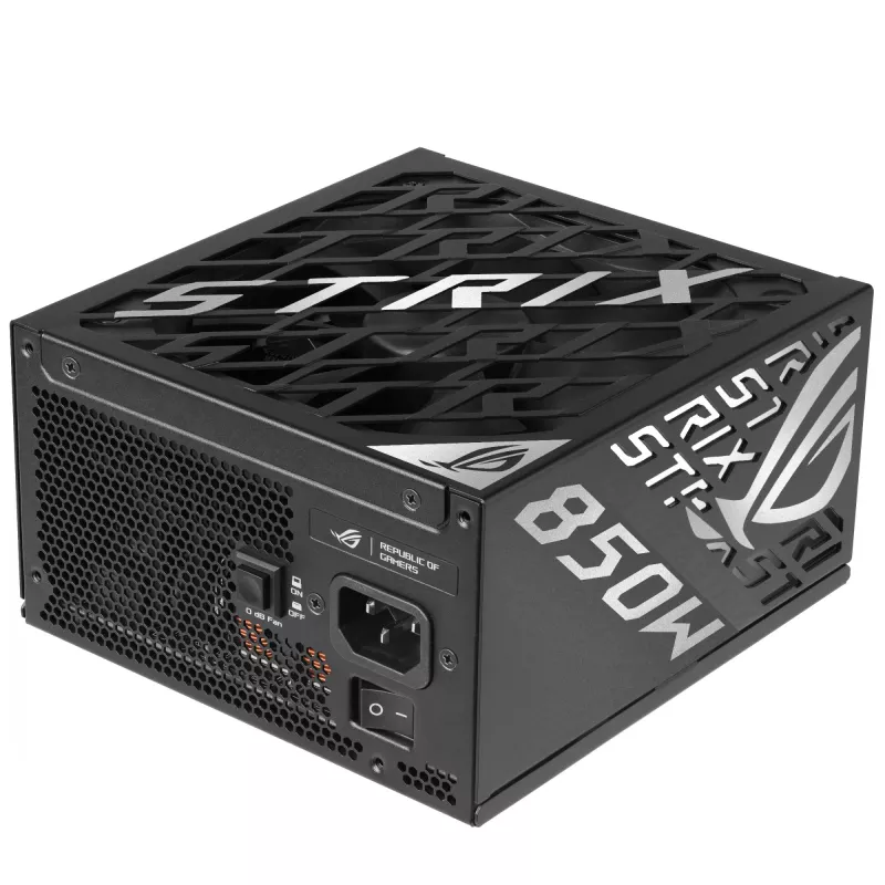 Fonte de alimentação ASUS ROG -STRIX-850P-GAMING 850 W 20+4 pin ATX ATX preta