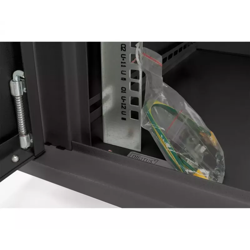 Rack de montagem em parede Digitus DN-19 07-U-EC-SW 600x450 mm