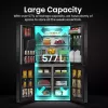 Hisense RQ760N4IFE combinado multiportas, de instalação livre, frigorífico 345 l, congelador 232 l, dispensador de água/gelo, 178,5 cm, classe energética E, preto