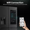 Hisense RQ760N4IFE combinado multiportas, de instalação livre, frigorífico 345 l, congelador 232 l, dispensador de água/gelo, 178,5 cm, classe energética E, preto