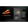 Hisense RQ760N4IFE combinado multiportas, de instalação livre, frigorífico 345 l, congelador 232 l, dispensador de água/gelo, 178,5 cm, classe energética E, preto