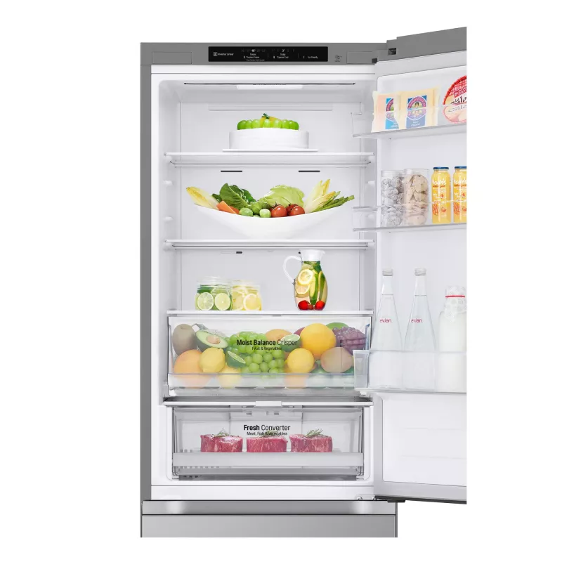 LG GBV3100CPY.APYQEUR Frigorífico combinado independente 344 L prateado