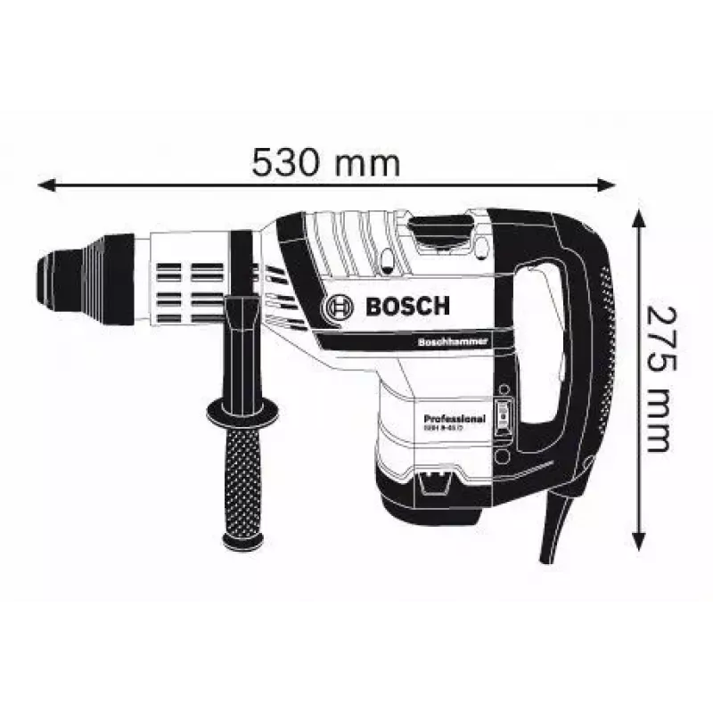Martelo perfurador Bosch GBH 8-45 D Professional