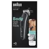 Braun BodyGroomer Aparador de corpo 5 BG5340, com tecnologia SkinShield e 2 acessórios